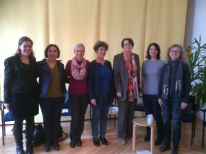 Gruppenbild Stadträtinnen und Frauennetz Sprecherin Waltraud Dürmeier